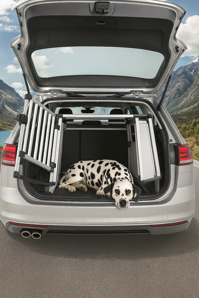 Trixie Trunk Gate Aluminum / Plastic Gray / Black