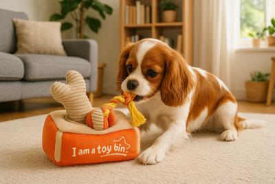 Fofos Hide &amp; Seek With Bone / Floss Rope / Ball