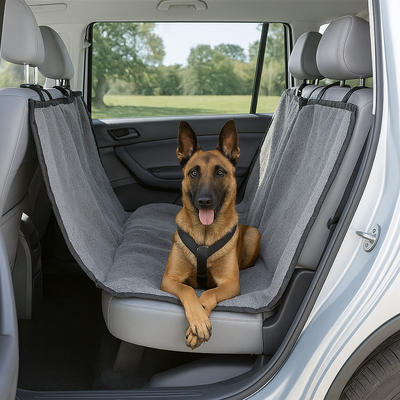 Trixie Car Dog Blanket 4 Seasons Black/Gray