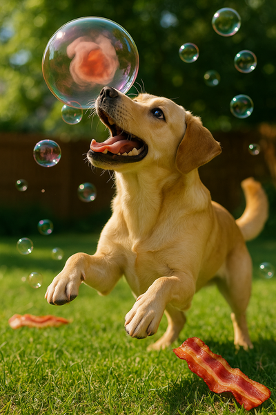 Trixie Bacon Flavored Bubble Blower