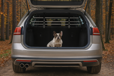 Trixie Dog Guard Car Silver / Black
