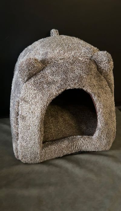 Cat basket Igloo Teddy Brown